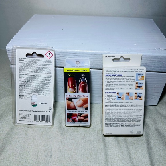 KISS Nail Care Trio with Purple and Gold Accents - Picture 5 of 6